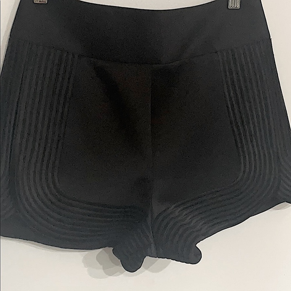 ROBERT RODRIGUEZ black , high waisted shorts,